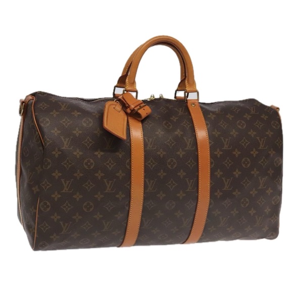 LOUIS VUITTON Monogram Keepall 50 Boston Bag M41426 LV Auth 95599 - Picture 1 of 16